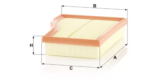Levegőszűrő Mann Filter C 26 017