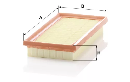 Levegőszűrő Mann Filter C 26 027