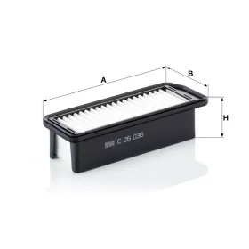 Levegőszűrő Mann Filter C 26 036