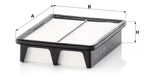 Levegőszűrő Mann Filter C 26 039