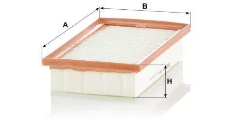 Levegőszűrő Mann Filter C 26 048
