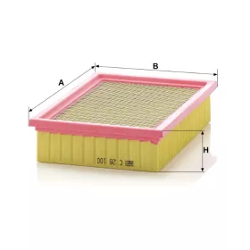 Levegőszűrő Mann Filter C 26 100