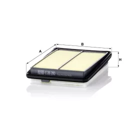 Levegőszűrő Mann Filter C 26 280