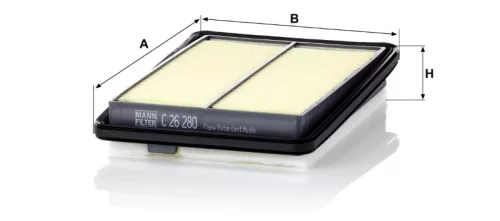Levegőszűrő Mann Filter C 26 280