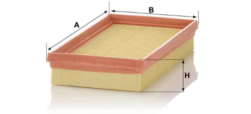 Levegőszűrő Mann Filter C 2658