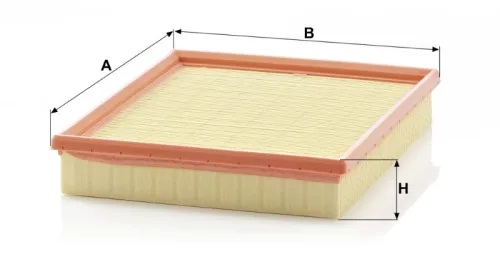 Levegőszűrő Mann Filter C 2696