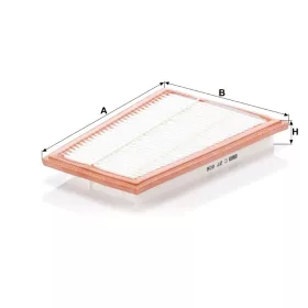 Levegőszűrő Mann Filter C 27 006
