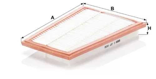 Levegőszűrő Mann Filter C 27 006