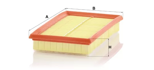 Levegőszűrő Mann Filter C 27 046