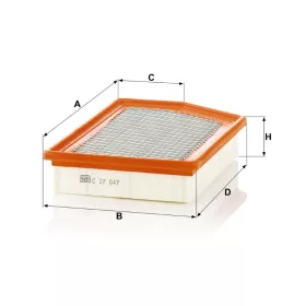 Levegőszűrő Mann Filter C 27 047