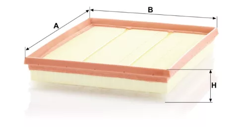 Levegőszűrő Mann Filter C 27 051