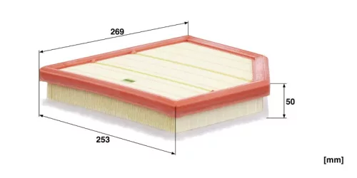 Levegőszűrő Mann Filter C 27 128
