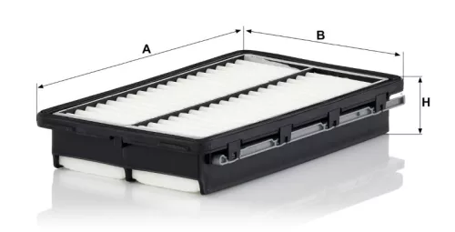 Levegőszűrő Mann Filter C 27 310