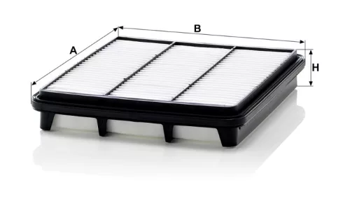Levegőszűrő Mann Filter C 2743