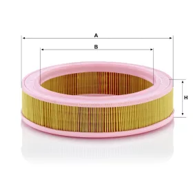 Levegőszűrő Mann Filter C 2766