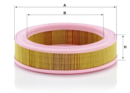 Levegőszűrő Mann Filter C 2766