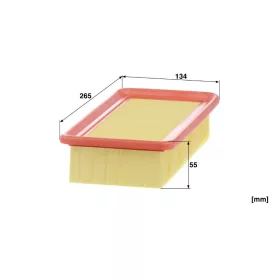 Levegőszűrő Mann Filter C 2775