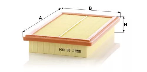 Levegőszűrő Mann Filter C 28 004