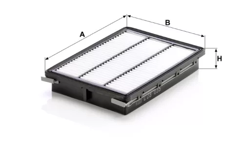 Levegőszűrő Mann Filter C 28 035