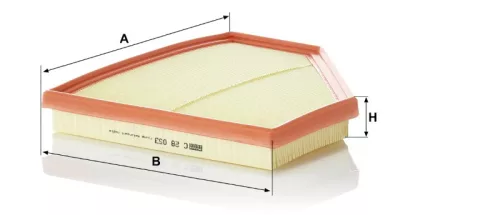 Levegőszűrő Mann Filter C 28 053