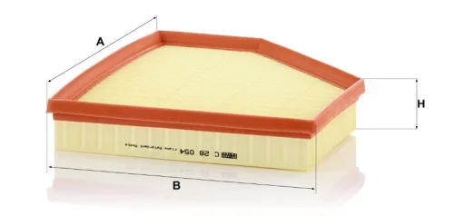 Levegőszűrő Mann Filter C 28 054