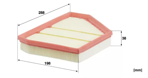 Levegőszűrő Mann Filter C 28 092