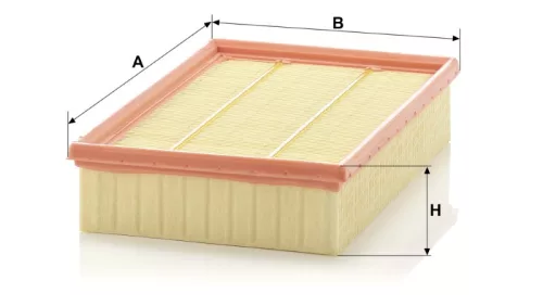 Levegőszűrő Mann Filter C 28 100