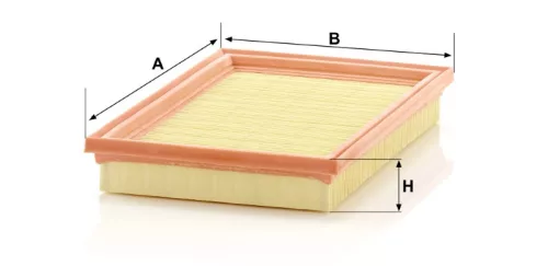 Levegőszűrő Mann Filter C 2851