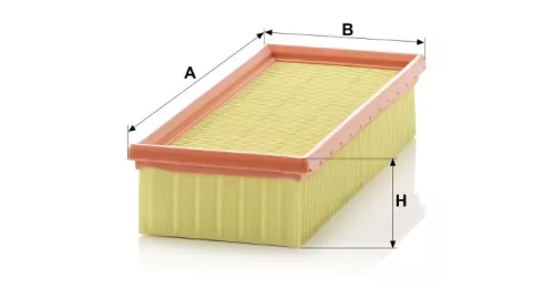 Levegőszűrő Mann Filter C 2874