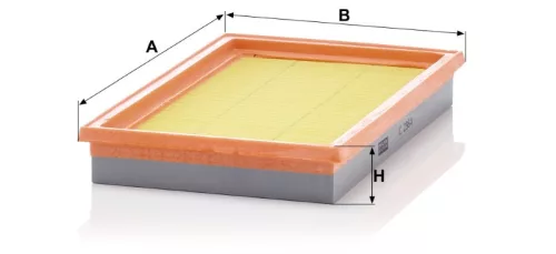 Levegőszűrő Mann Filter C 2964