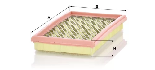 Levegőszűrő Mann Filter C 2966