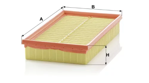 Levegőszűrő Mann Filter C 2982 KIT