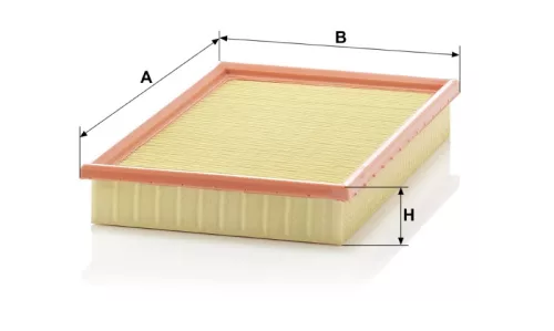 Levegőszűrő Mann Filter C 2999