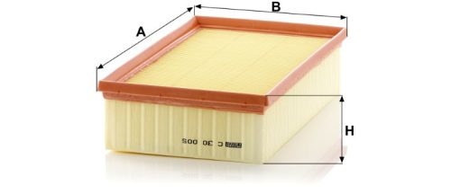 Levegőszűrő Mann Filter C 30 005