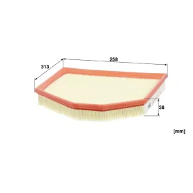 Levegőszűrő Mann Filter C 30 013