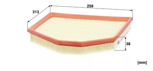 Levegőszűrő Mann Filter C 30 013