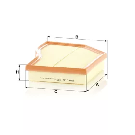 Levegőszűrő Mann Filter C 30 030