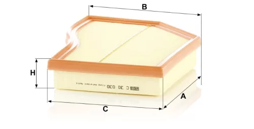 Levegőszűrő Mann Filter C 30 030