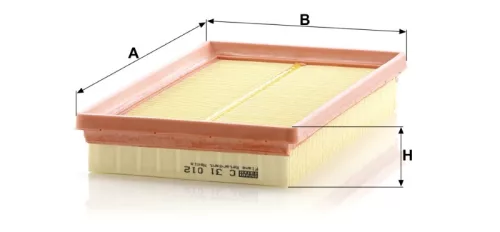 Levegőszűrő Mann Filter C 31 012