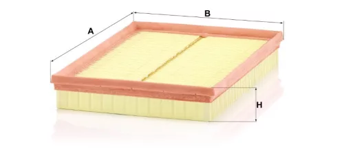 Levegőszűrő Mann Filter C 31 123