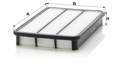 Levegőszűrő Mann Filter C 3145