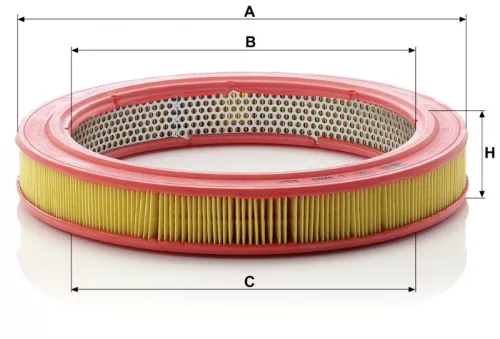 Levegőszűrő Mann Filter C 3260