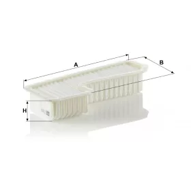 Levegőszűrő Mann Filter C 3318