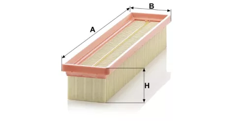 Levegőszűrő Mann Filter C 3366