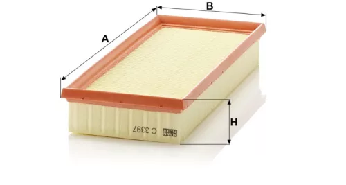 Levegőszűrő Mann Filter C 3397