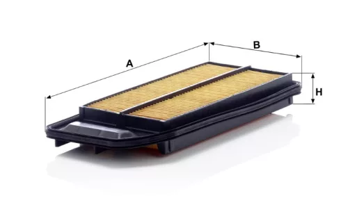 Levegőszűrő Mann Filter C 3434