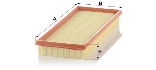 Levegőszűrő Mann Filter C 3463