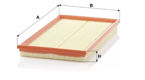 Levegőszűrő Mann Filter C 3479