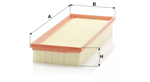 Levegőszűrő Mann Filter C 3498