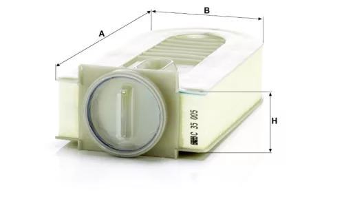 Levegőszűrő Mann Filter C 35 005